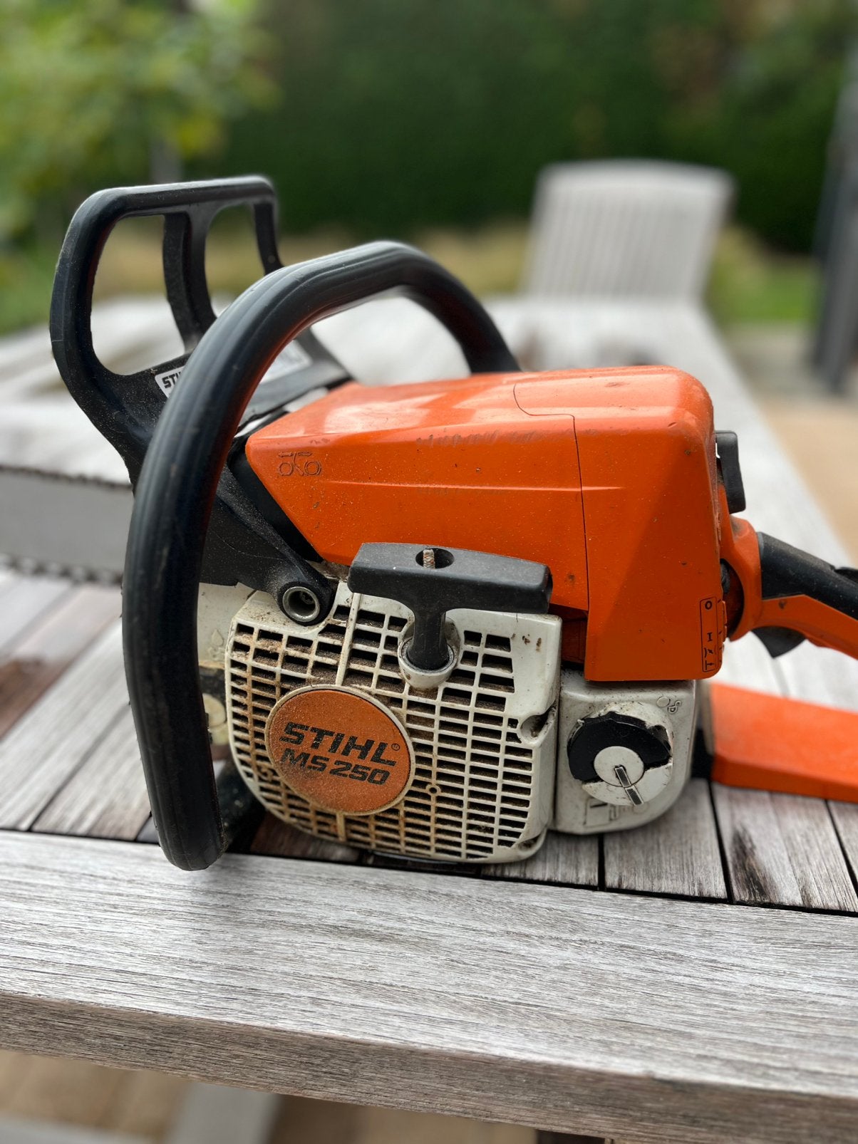 Stihl Kettingzaag MS250  35cm, Ophalen, Gebruikt, Kettingzaag, Sttil