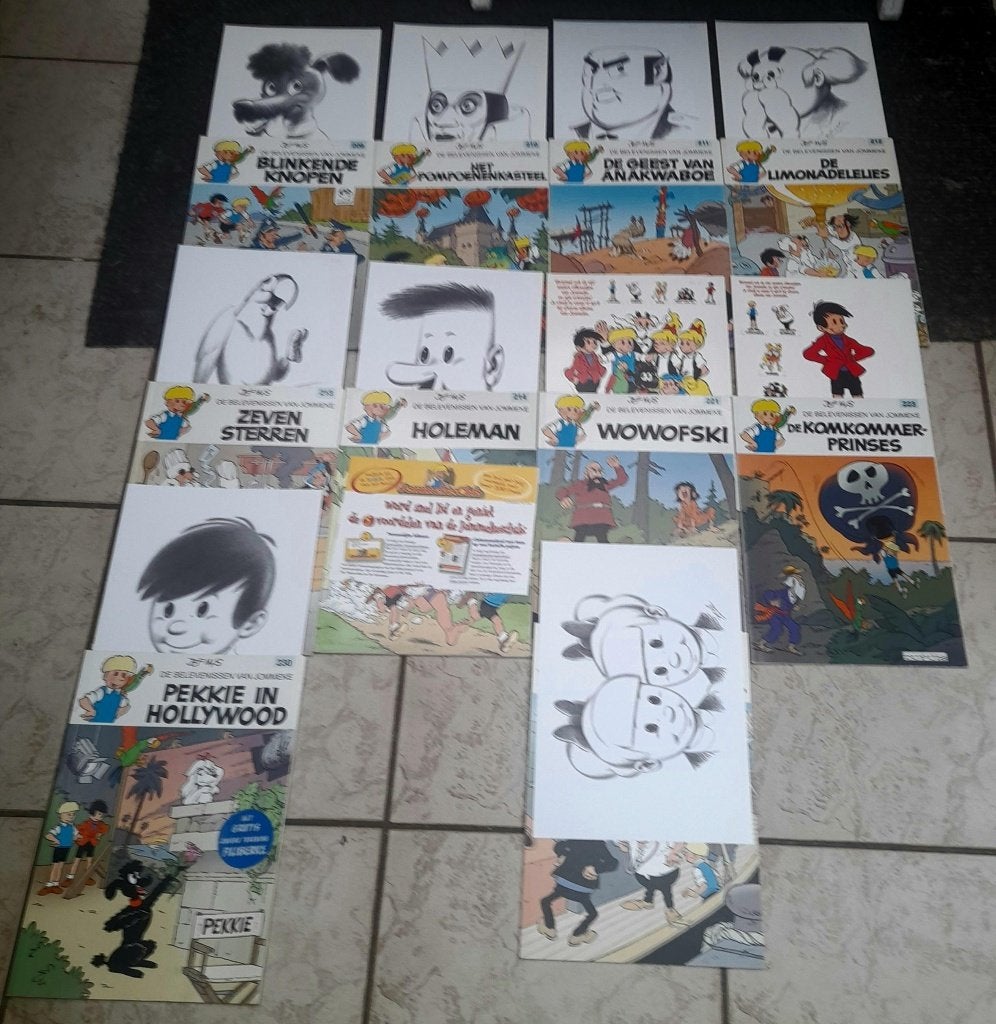 Jommekes in zeer mooie staat /nieuwstaat met bijlagen, Boeken, Stripverhalen, Meerdere stripboeken, Ophalen of Verzenden, Zo goed als nieuw