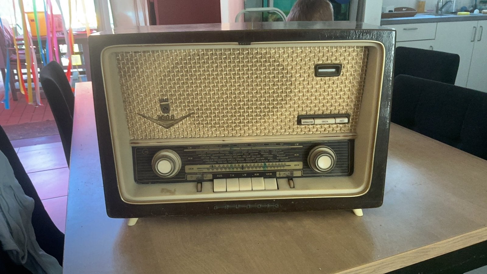 Oude radio voor opmaak, Ophalen, Gebruikt, Radio