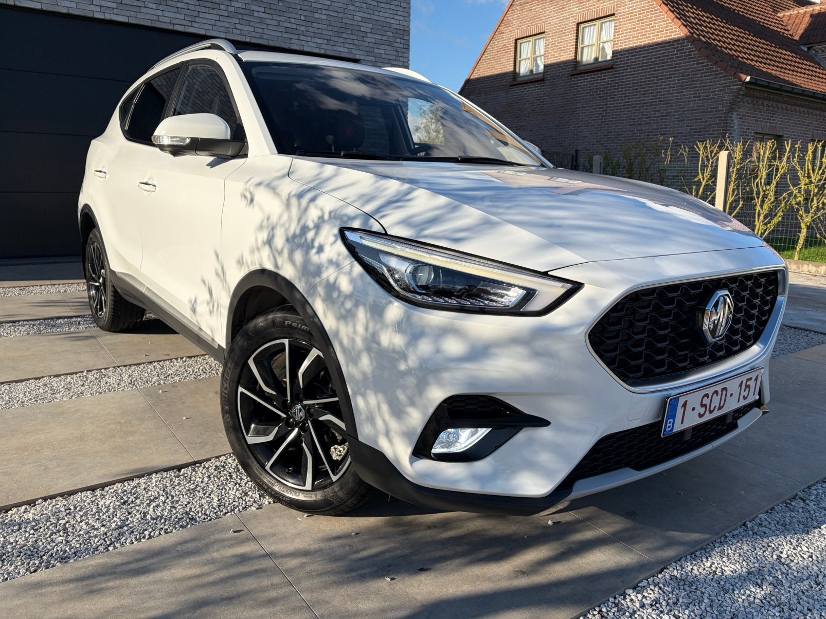 MG ZS 1.0 T-GDi Luxury top staat, Auto's, Dealer onderhouden, Euro 6, ZS, Wit