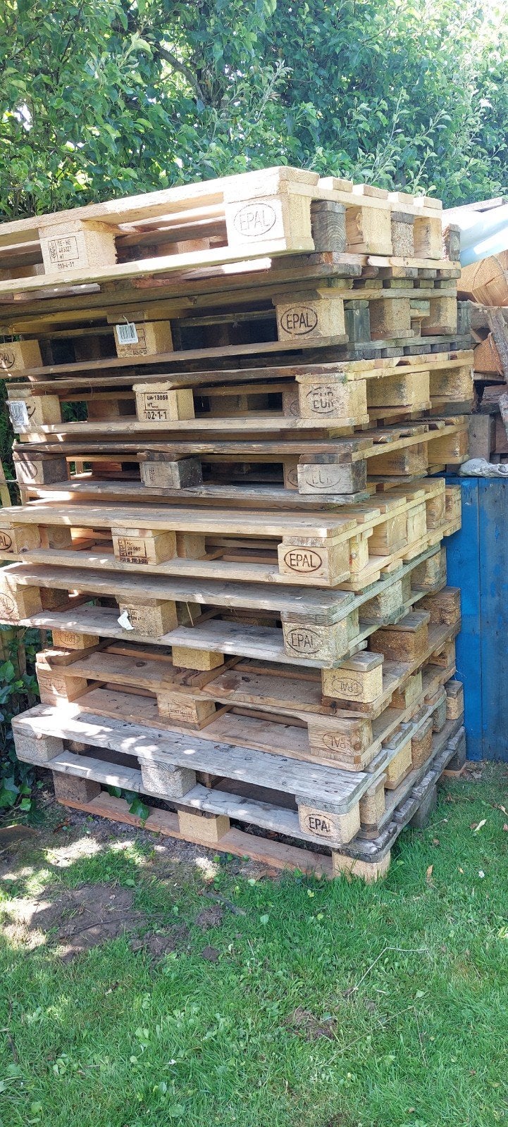 Europalletten, Doe-het-zelf en Bouw, Hout en Planken, Ophalen