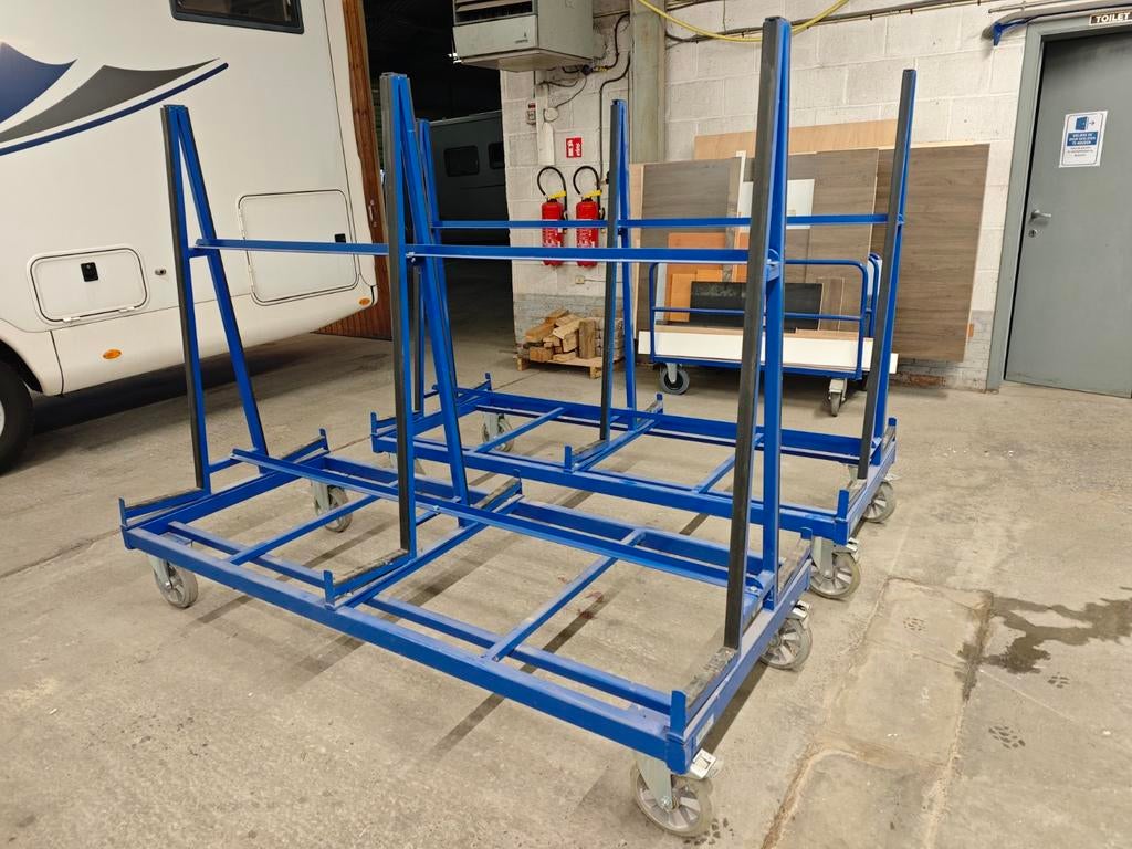 2 Platenwagens Rollcart, Ophalen