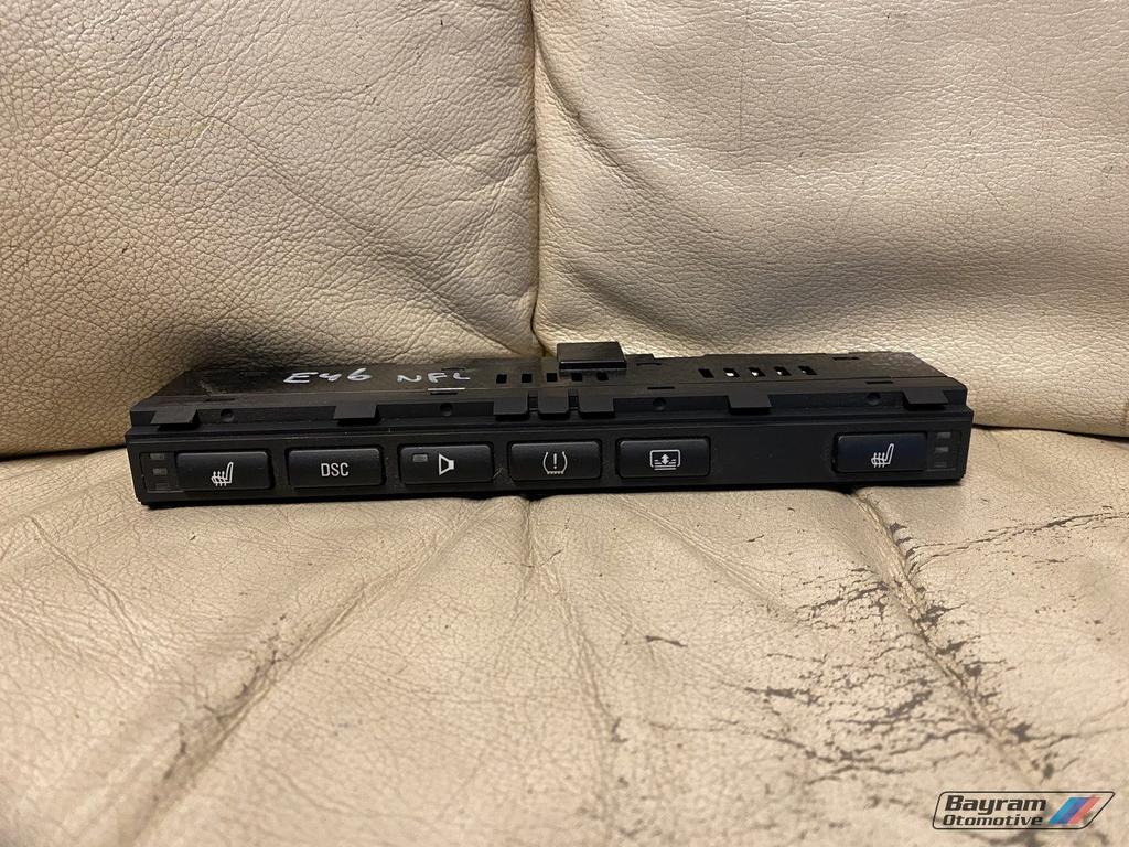 Bmw E46 knoppenbalk volle uitvoering stoelverwarming 3-serie, -, Utilisé, -, Enlèvement ou Envoi