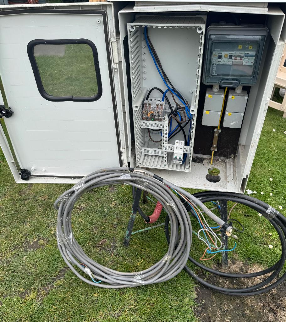 Armoire Électrique + cables, Enlèvement, Utilisé, Autres types