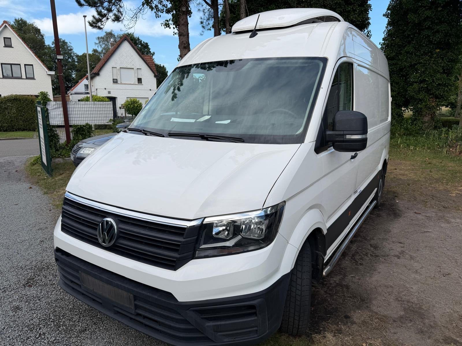 VW Crafter 2019/ Koelwagen/Kerstner/Export/Dieselpomp defect, Auto's, Bestelwagens en Lichte vracht, Bedrijf, Te koop, ABS, Achteruitrijcamera