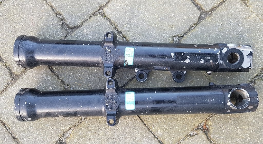 2 Fourreau fourche harley Sportster, Enlèvement ou Envoi, Utilisé