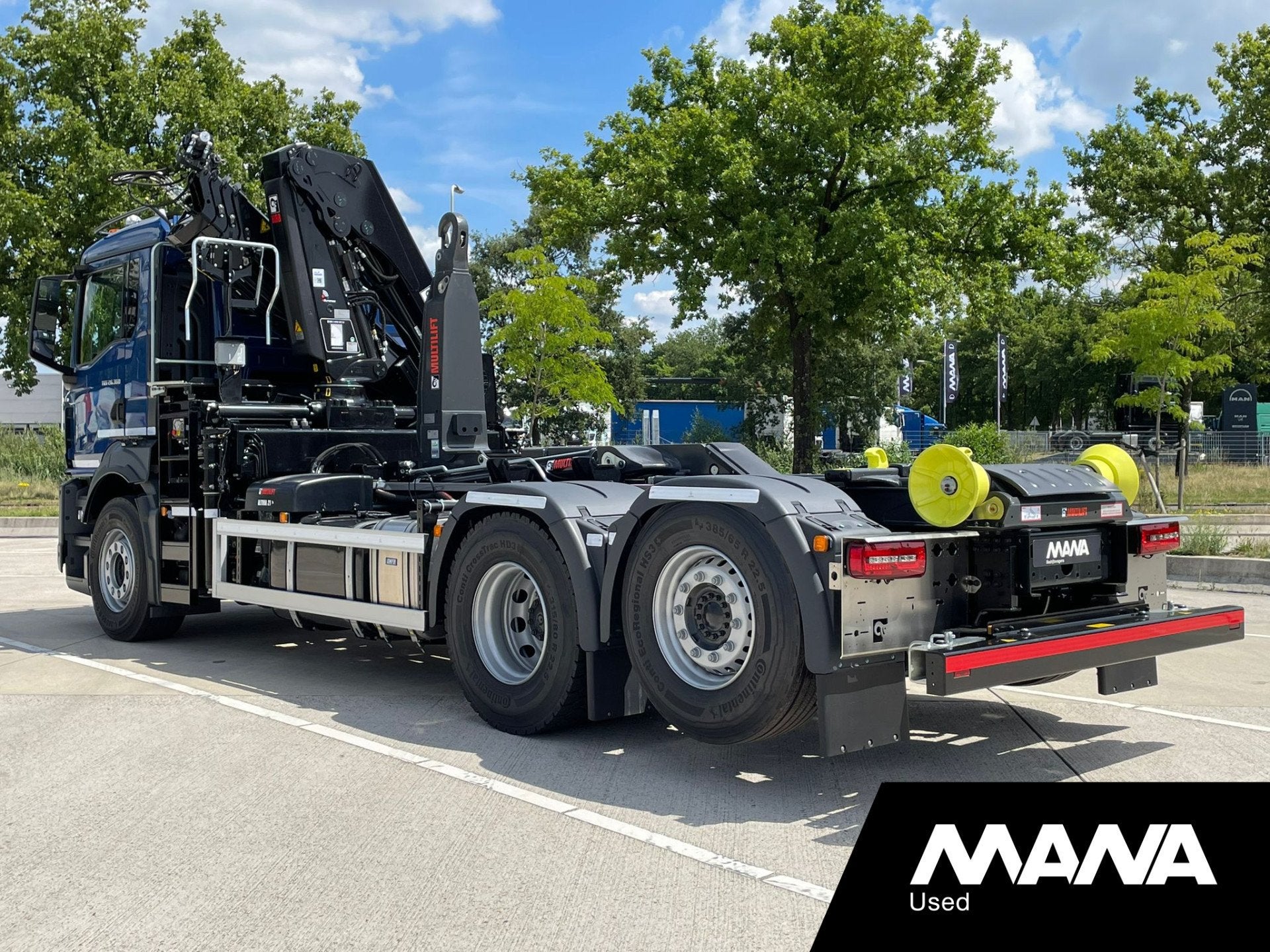 MAN TGS 26.360 6x2/4 Nieuw 2024 registratie! Multilift Haaka, Autos, Camions, Argent ou Gris, Achat, Euro 6, Entreprise