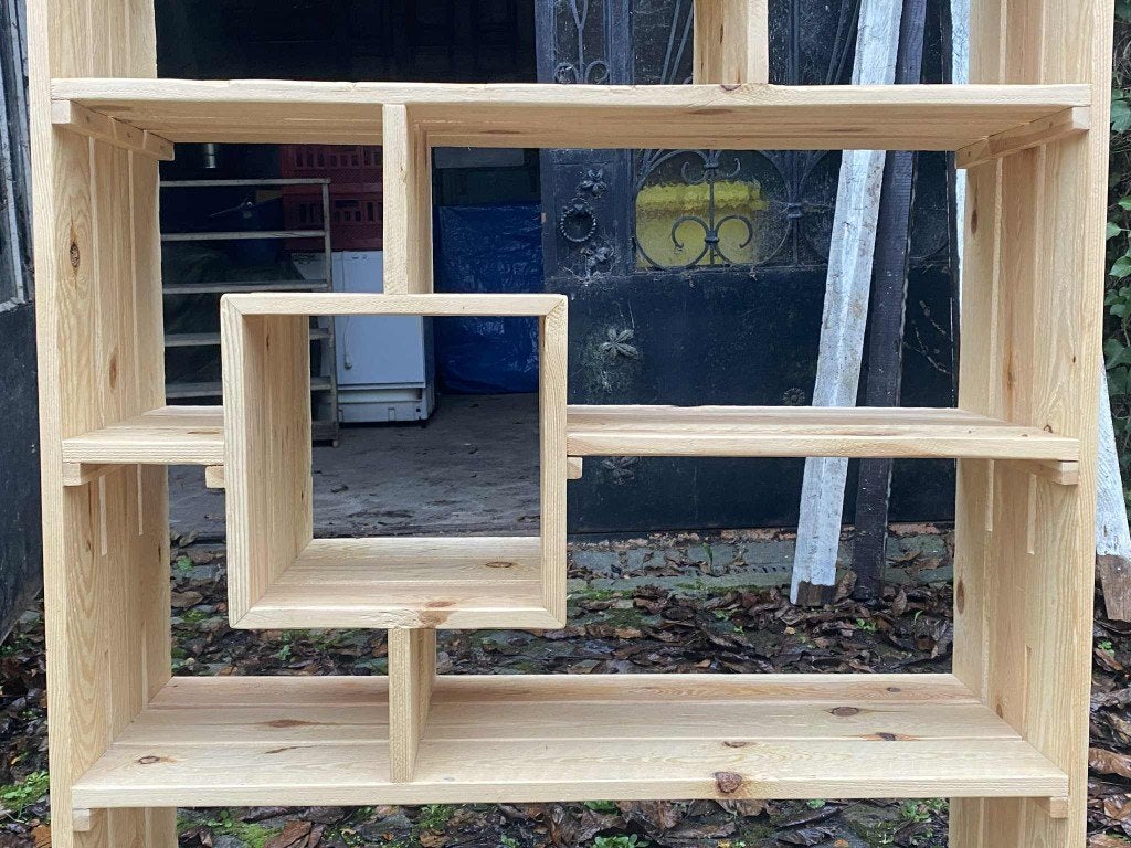 Etagère artisanale., Enlèvement, Utilisé, Étagère, Bois