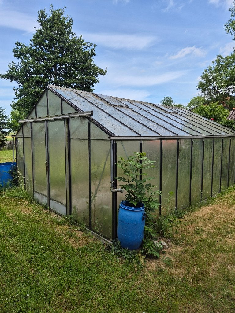 Serre, Jardin & Terrasse, Serres, Utilisé, Serre, Aluminium, Verre, Enlèvement