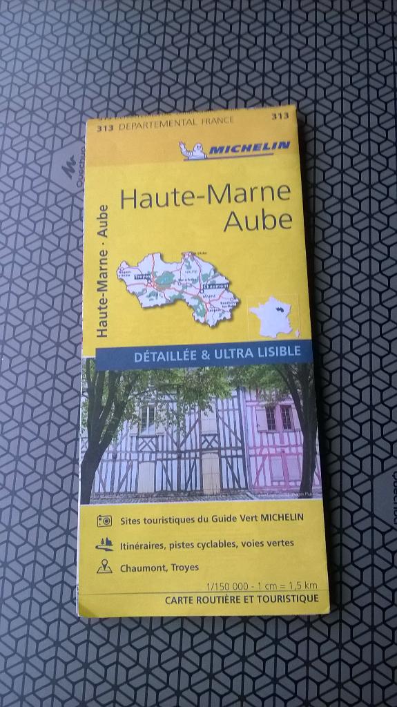 Carte routière et touristique Michelin n313, Michelin Editions, Enlèvement ou Envoi, 2000 à nos jours, Utilisé