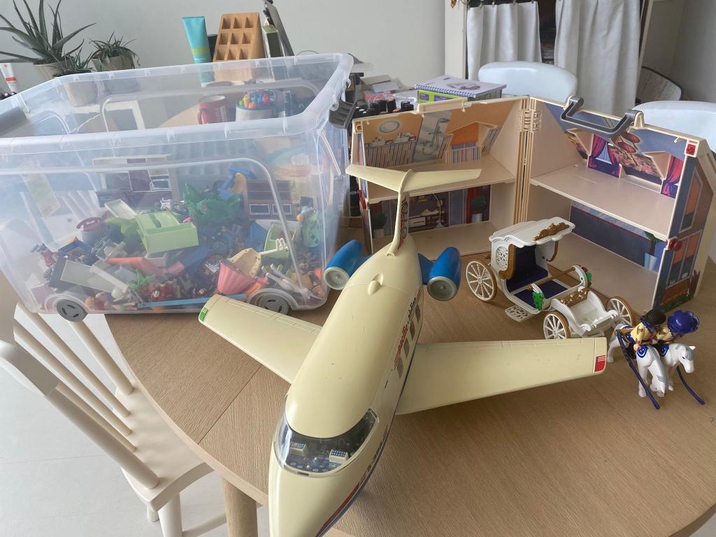 Lot Playmlobil, Enlèvement, Utilisé, Playmobil en vrac