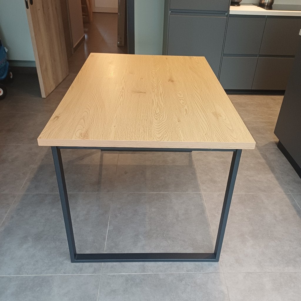 Eettafel, Huis en Inrichting, Ophalen, 100 tot 150 cm, 50 tot 100 cm, Zo goed als nieuw