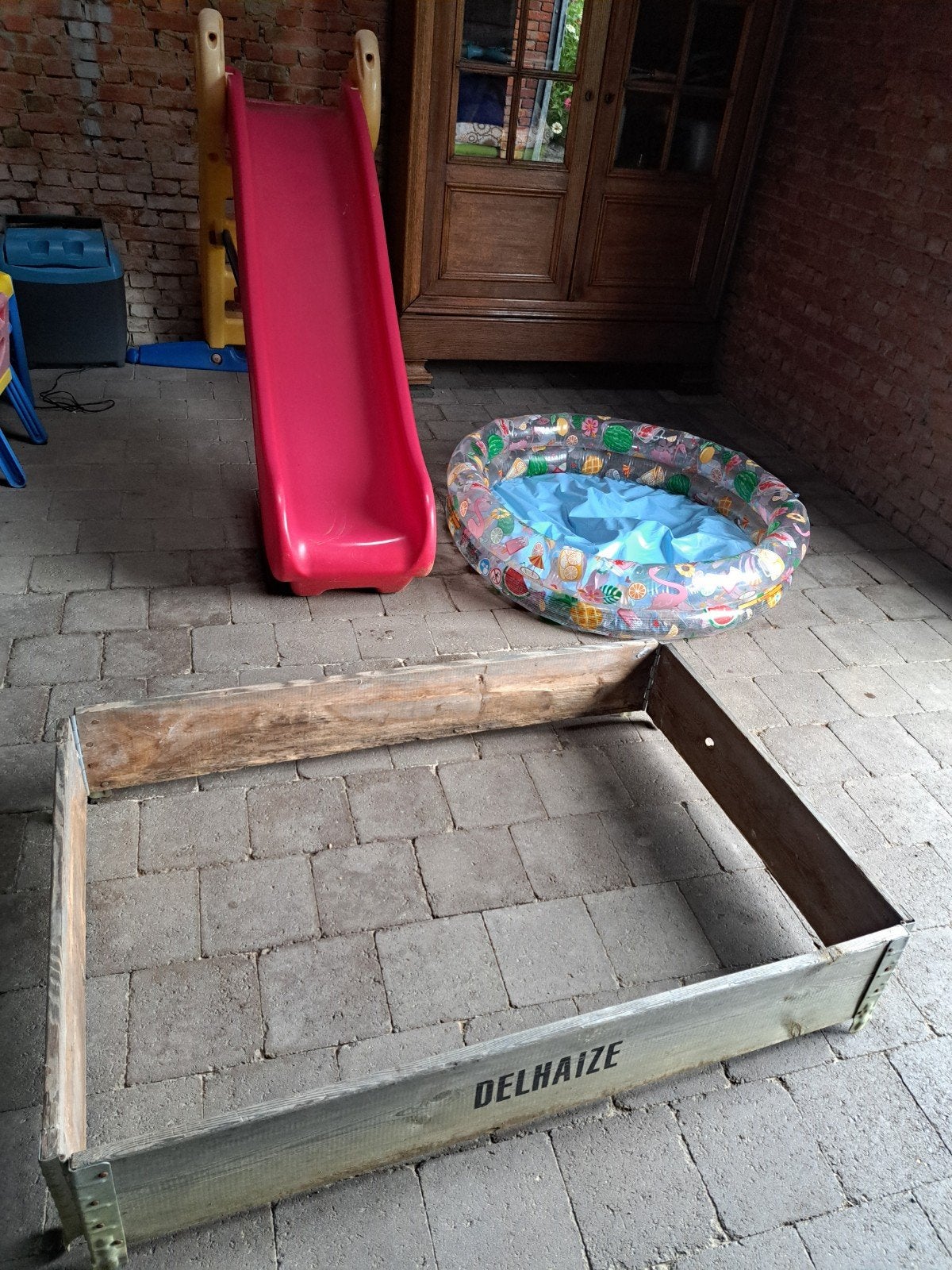 speelgoed, Ophalen, Gebruikt, Glijbaan