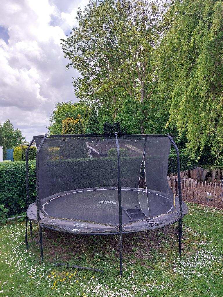 Trampoline Salta 4m27, Ophalen, Gebruikt
