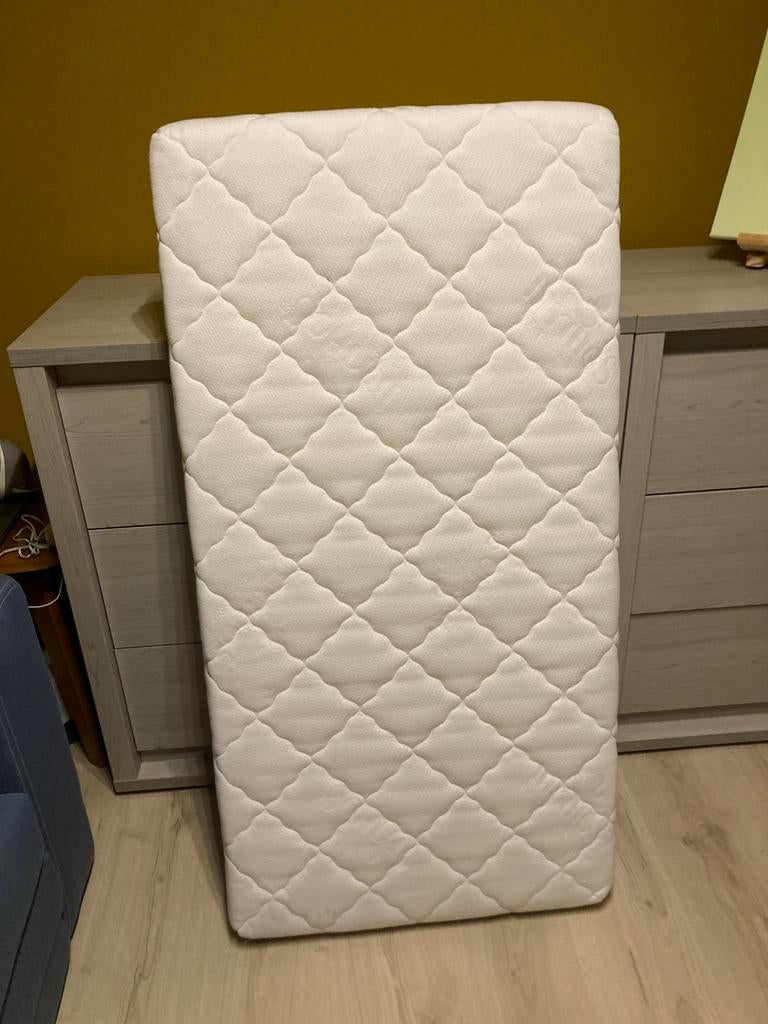 Matelas De Lit pour bébé 60x120 Cm Mythos Babycomfort, Kinderen en Baby's, Ophalen, Zo goed als nieuw, Matras