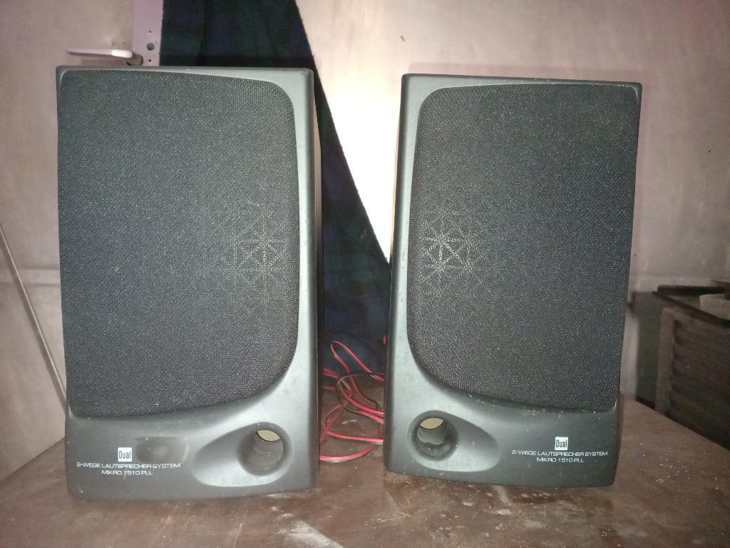 Micro 1510 PLL dubbele luidsprekers, 8 ohm, 10 W, Audio, Tv en Foto, Luidsprekerboxen, Ophalen of Verzenden, Gebruikt