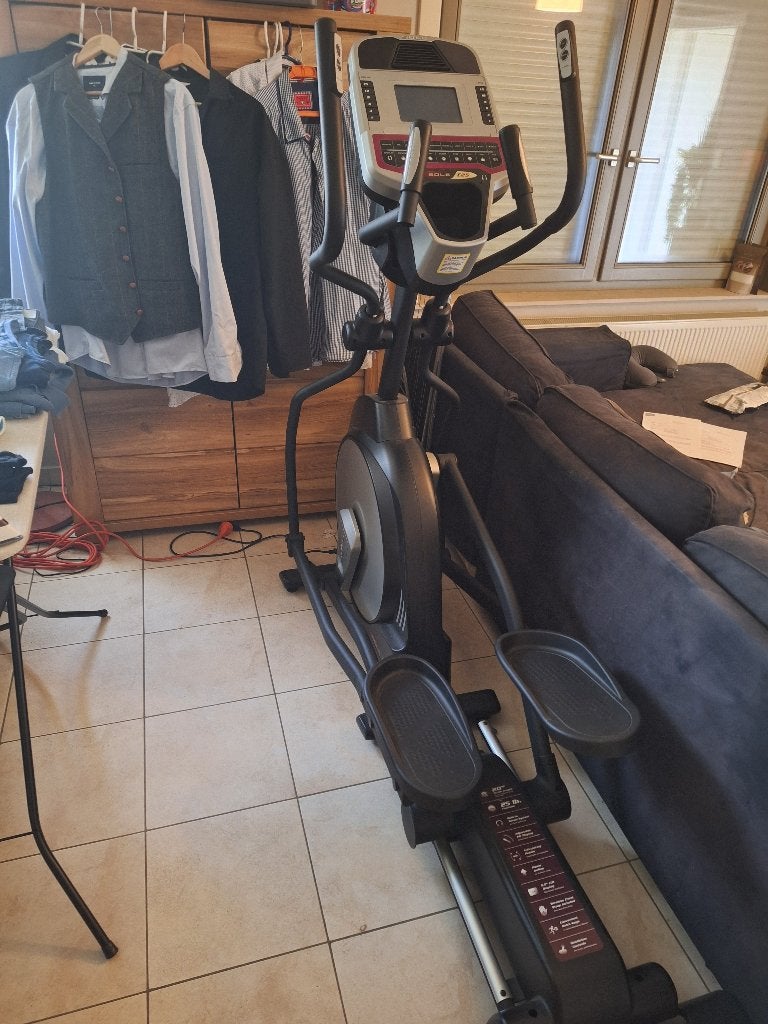 Crosstrainer sole E 25, Sport en Fitness, Ophalen, Armen, Aluminium, Zo goed als nieuw