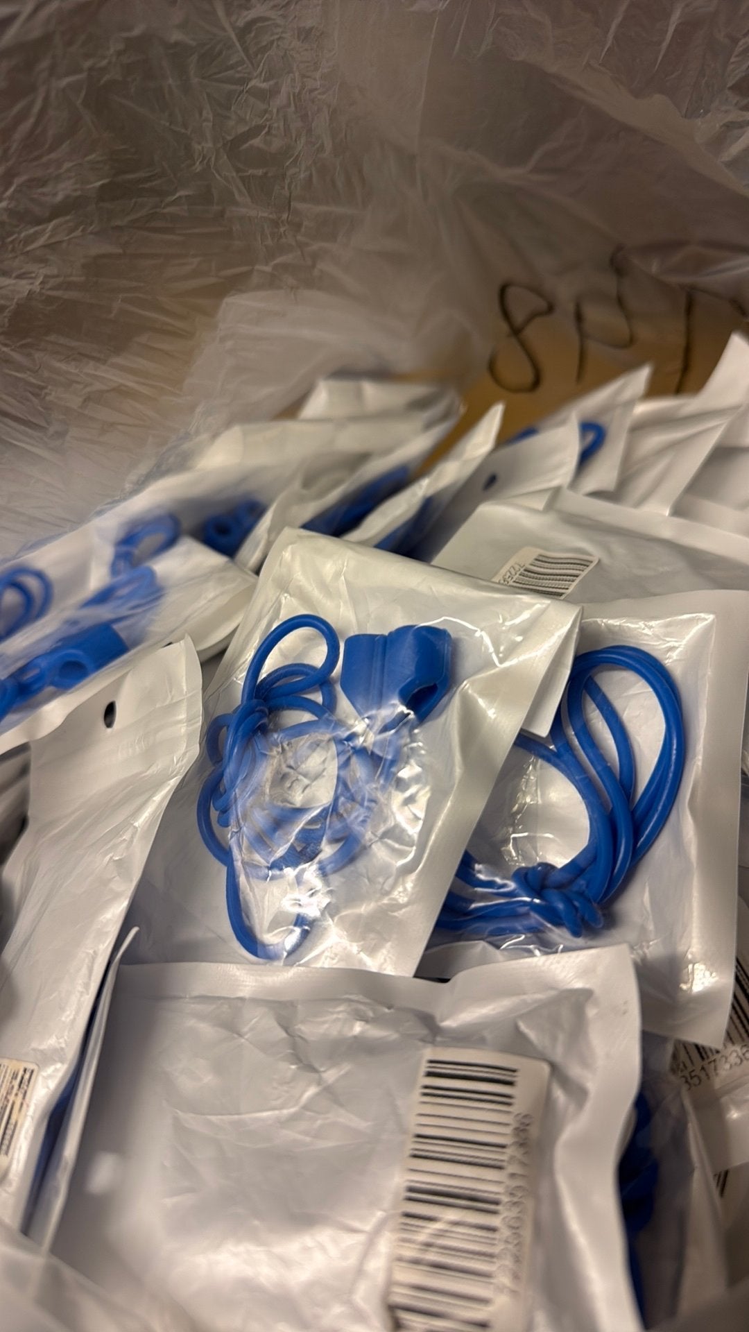 Brilkoord houder pvc, Ophalen
