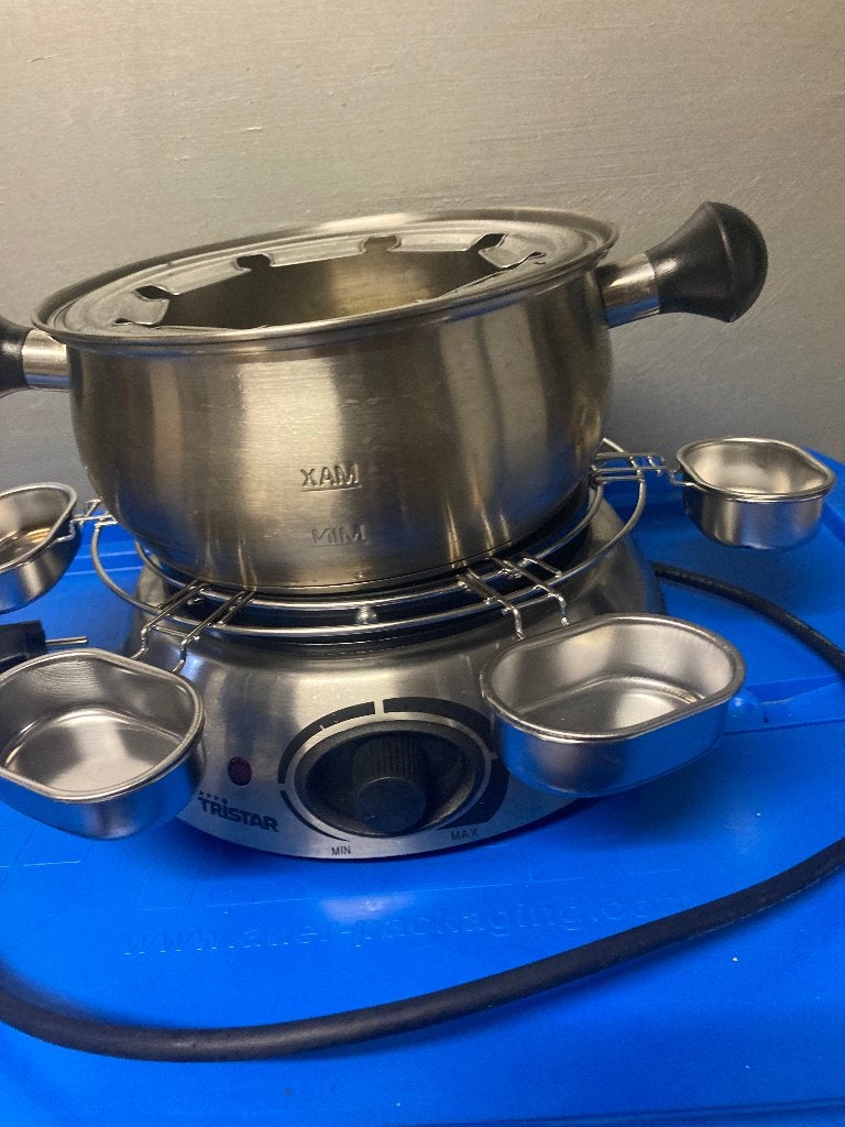 Appareil à fondue viandes 8 personnes électrique, Electroménager, Enlèvement ou Envoi, Comme neuf, Électrique, Service à fondue