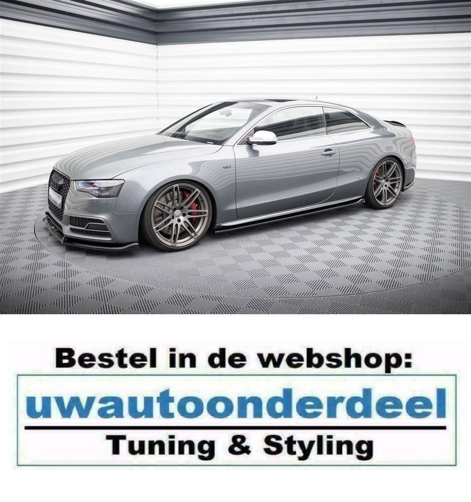 Maxton Spoiler Splitter Lip Geschikt voor Audi A5 S Line Fac, Envoi