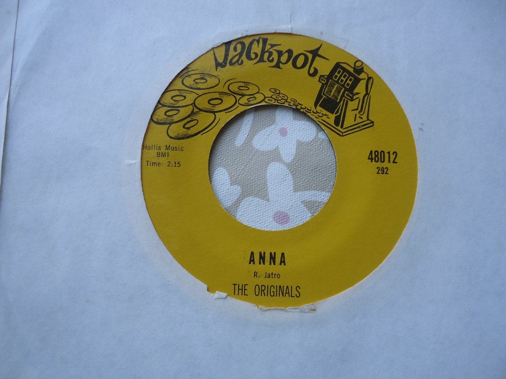 7" The ORIGINALS - Anna, Ophalen of Verzenden