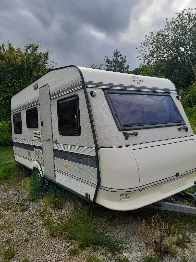 caravane, Caravanes & Camping, Grand lit, Jusqu'à 4, 4 à 5 mètres, Hobby