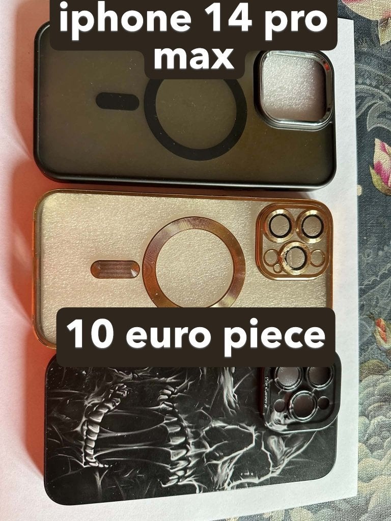 coque pour iphone 14 pro max 10 euro piece, Télécoms, Téléphonie mobile | Housses, Coques & Façades | Apple iPhone, Neuf, IPhone 14 Pro Max