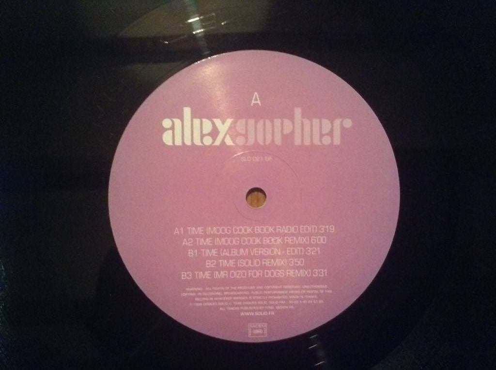 LP Alex Gopher “Time 12” ”, CD & DVD, Vinyles | Dance & House, 12 pouces, Enlèvement ou Envoi, Dance populaire, Utilisé