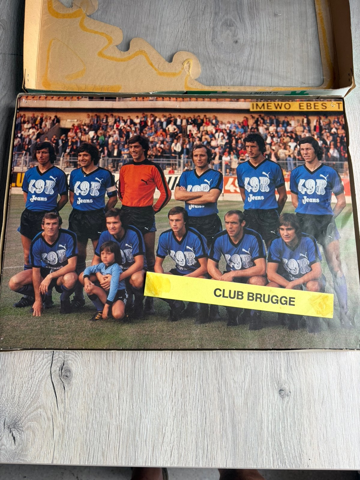 Club Brugge 1977-78 puzzel, Ophalen, Gebruikt