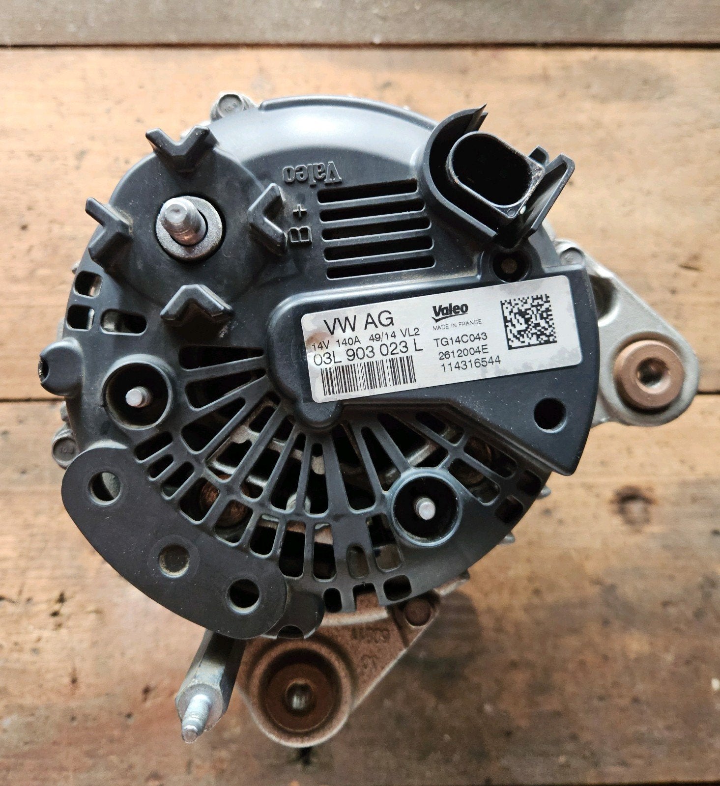 Alternator Valeo from Golf 7 140A OEM, Autos : Pièces & Accessoires, Électronique & Câbles, Enlèvement