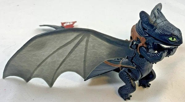 Spin Master Hoe tem je een draak Tandloos Night Fury figuur, Kinderen en Baby's, Verzenden, Losse onderdelen, Zo goed als nieuw