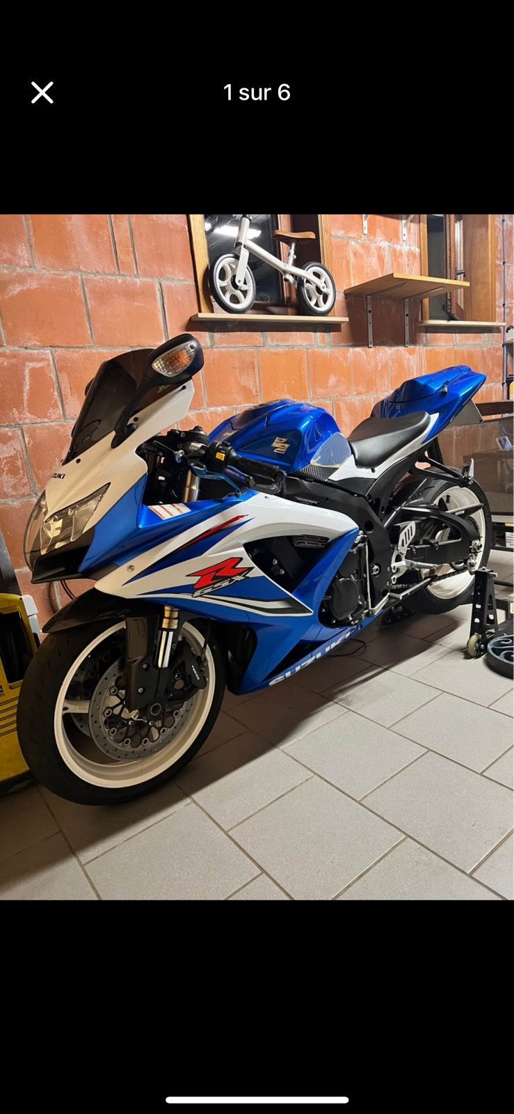 Suzuki Gsx-r 600, Motos, Motos | Suzuki, Occasion, Plus de 35 kW, Échappement sport, Super Sport