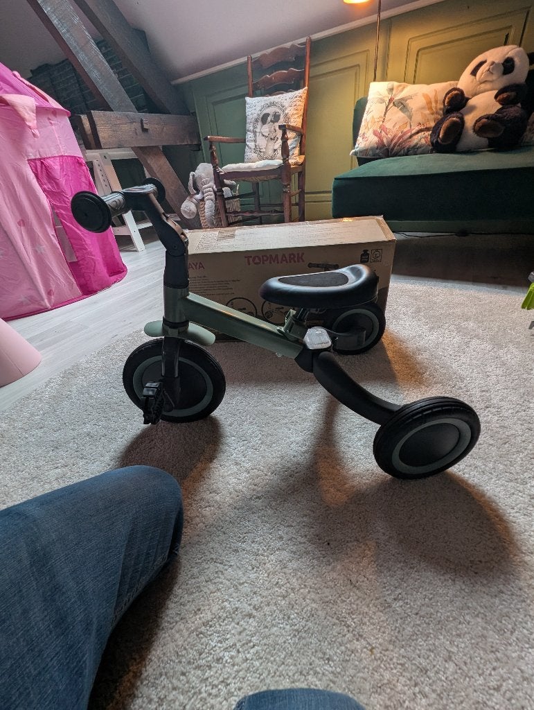Topmark 4 in1 Driewieler - Loopfiets - Kaya, Fietsen en Brommers, Ophalen of Verzenden, Nieuw