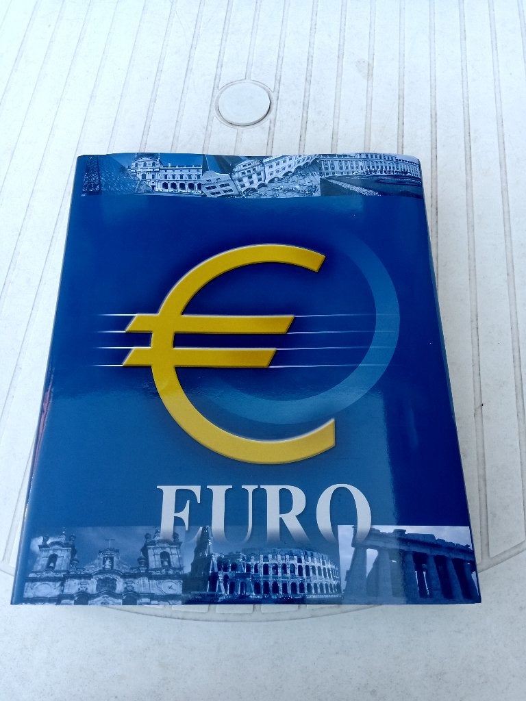 euromunten map, Postzegels en Munten, Ophalen
