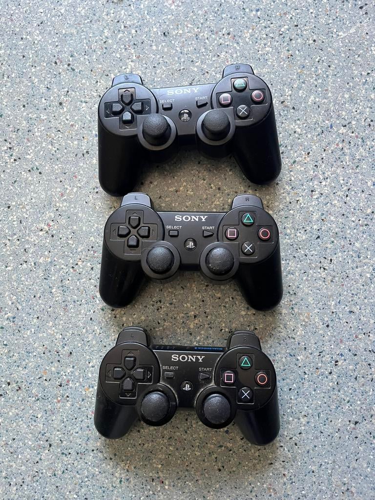 3 Manettes PlayStation 3 fonctionnelles, Enlèvement ou Envoi, Utilisé, Autres genres
