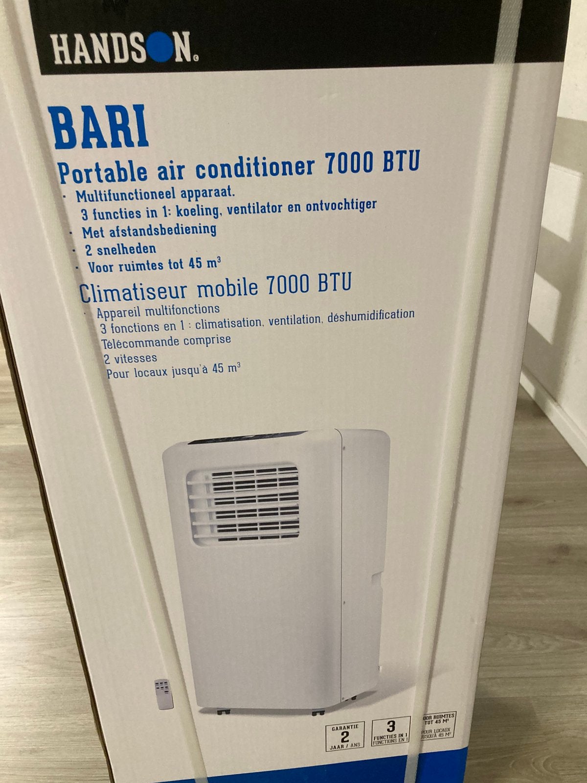 Mobiele airco, Elektronische apparatuur, Airco's, Ophalen, Zo goed als nieuw, Mobiele airco