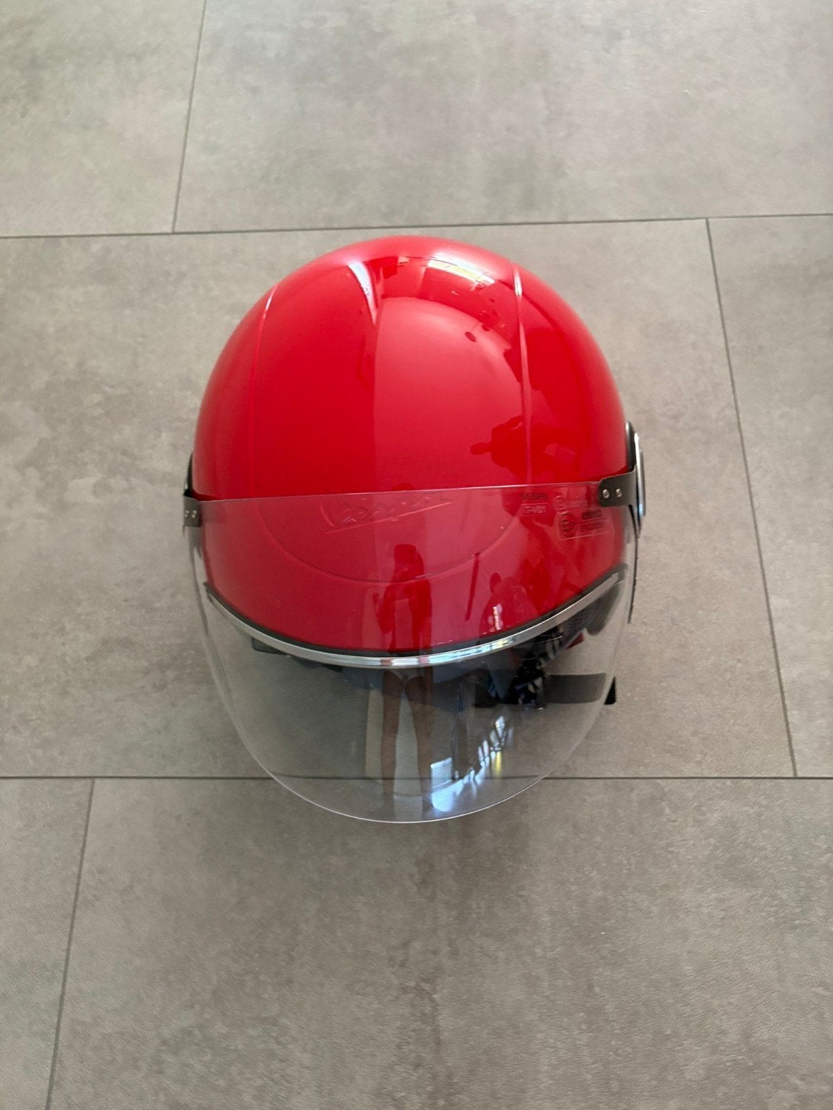 rode vespa helm origineel, Motoren, Ophalen