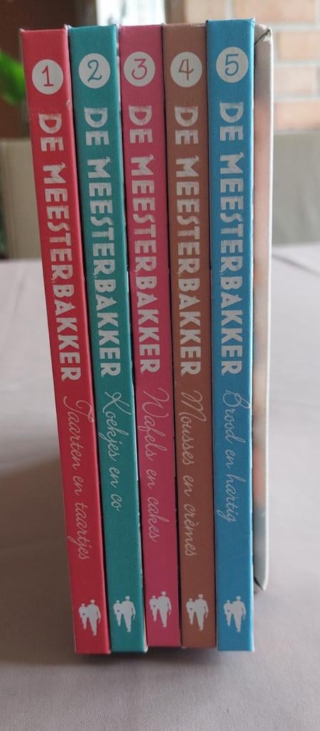 De  meesterbakker, 5 boekjes over desserts, Boeken, Ophalen, Sofie Dumont, Zo goed als nieuw, Nederland en België