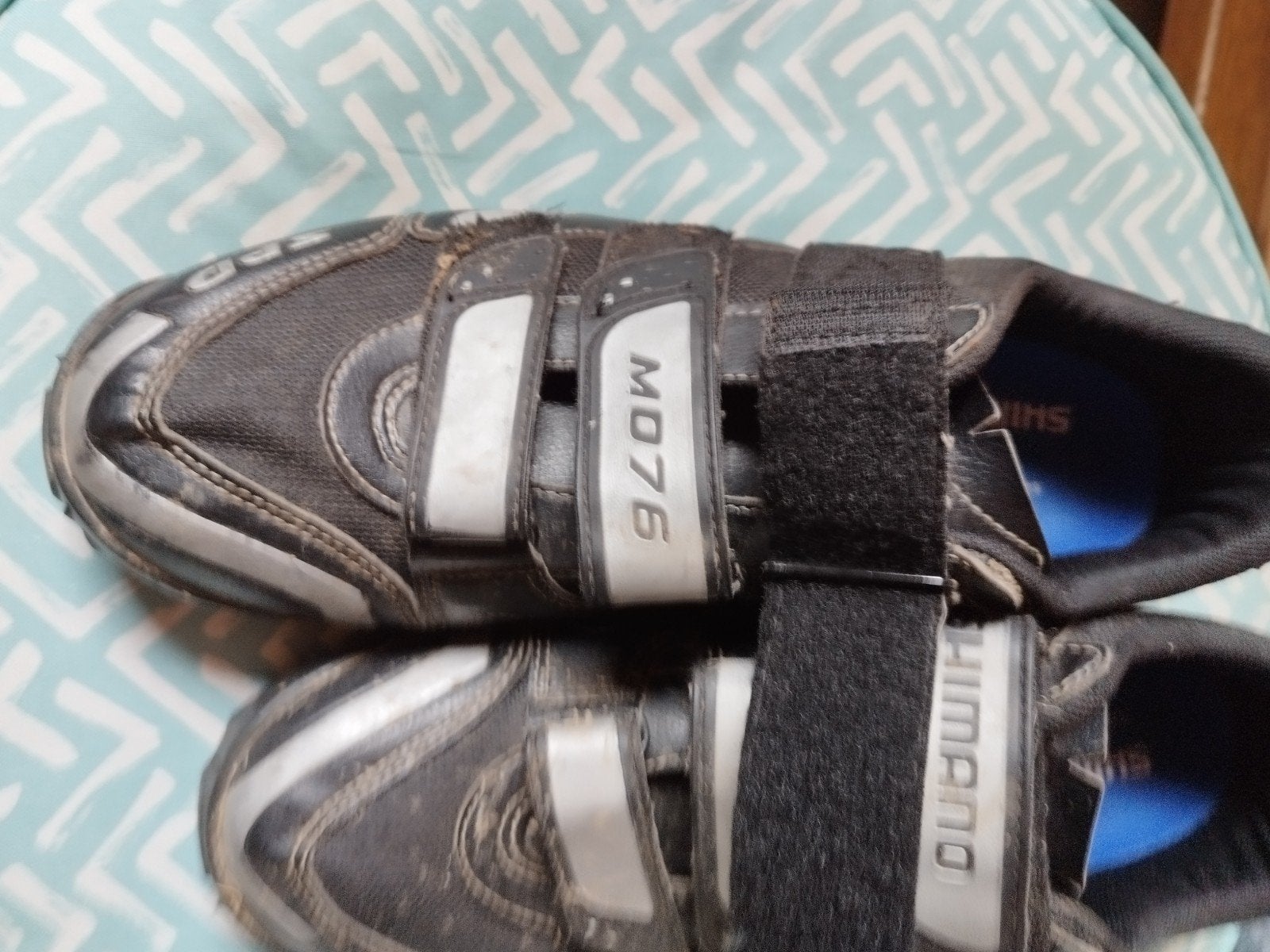 fietsschoenen maat 47 goede staat, Enlèvement