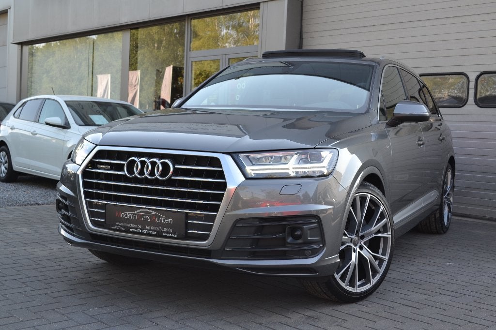 Audi Q7 3.0TDi Tiptronic. S-Line, Pano, add. cruise, 7 pl., Auto's, https://public.car-pass.be/vhr/dc534abb-7290-4b15-ae61-f66a54f86bb9
