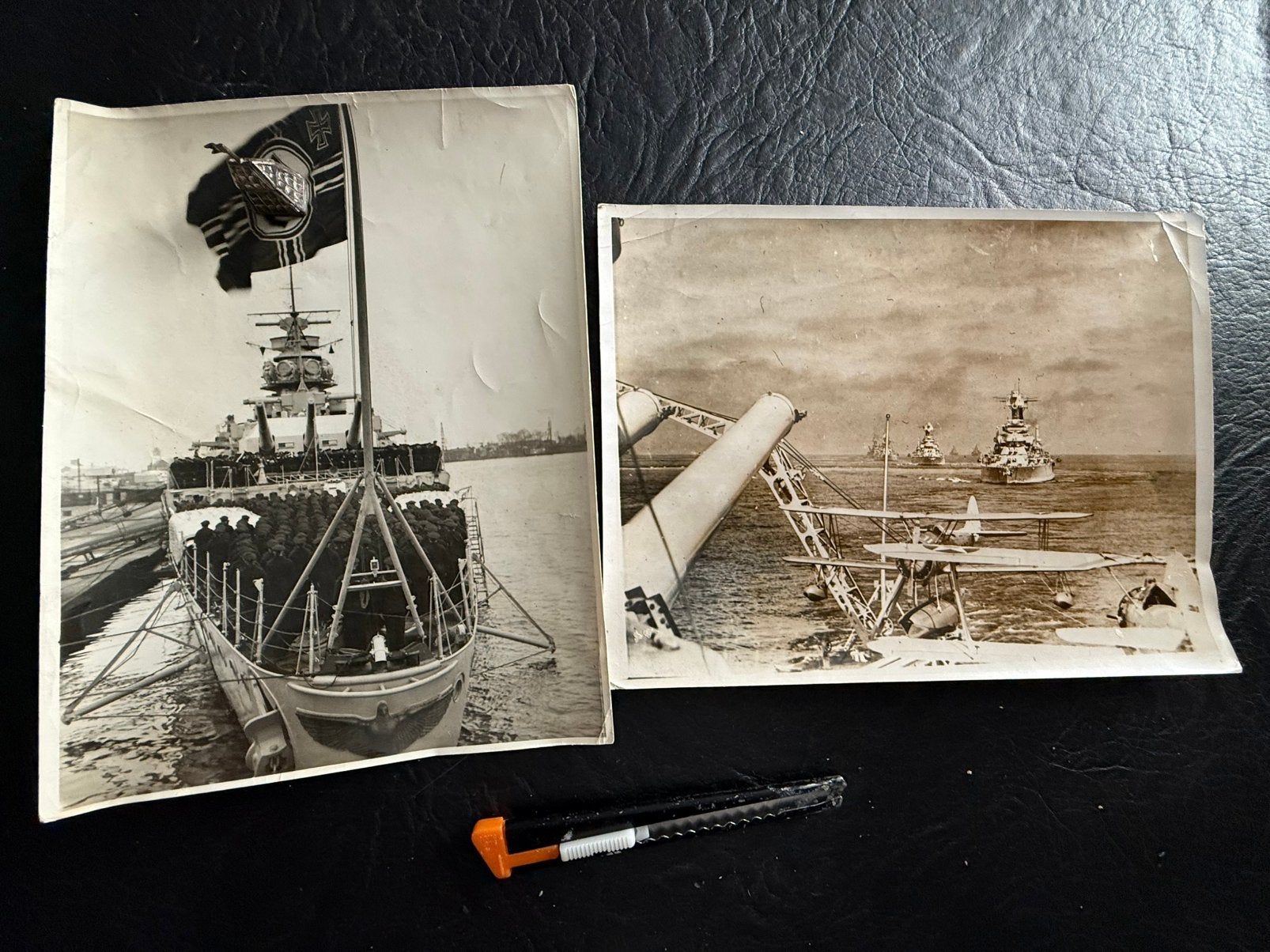 2 grote fotos duitse zeemacht, Enlèvement ou Envoi