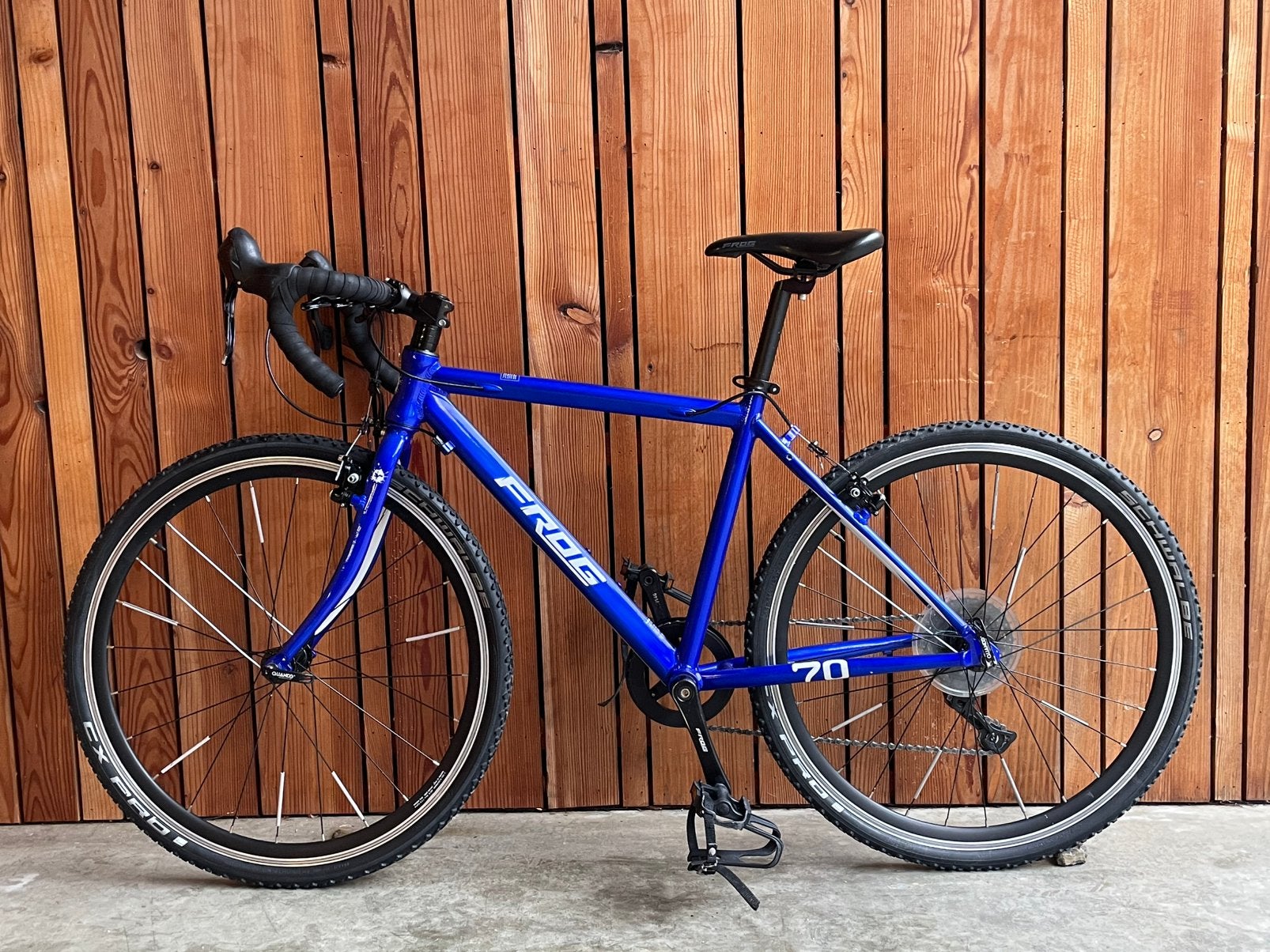 Vélo de route en gravier de 70/26 pieds Frog Bikes, Enlèvement, Comme neuf