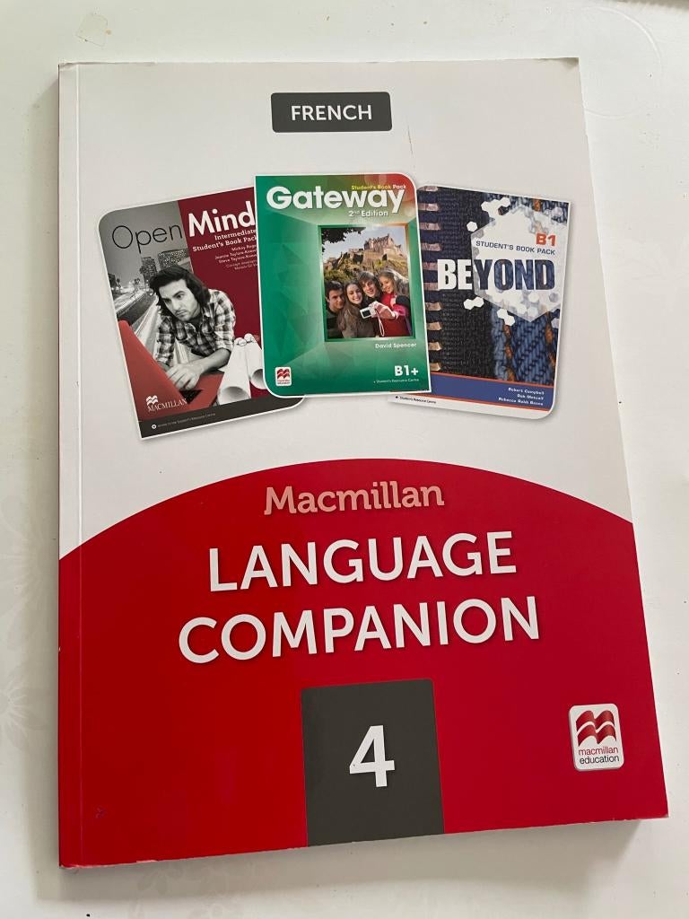 Language Companion- MacMillan-4 -Anglais, Enlèvement ou Envoi, Comme neuf, Anglais