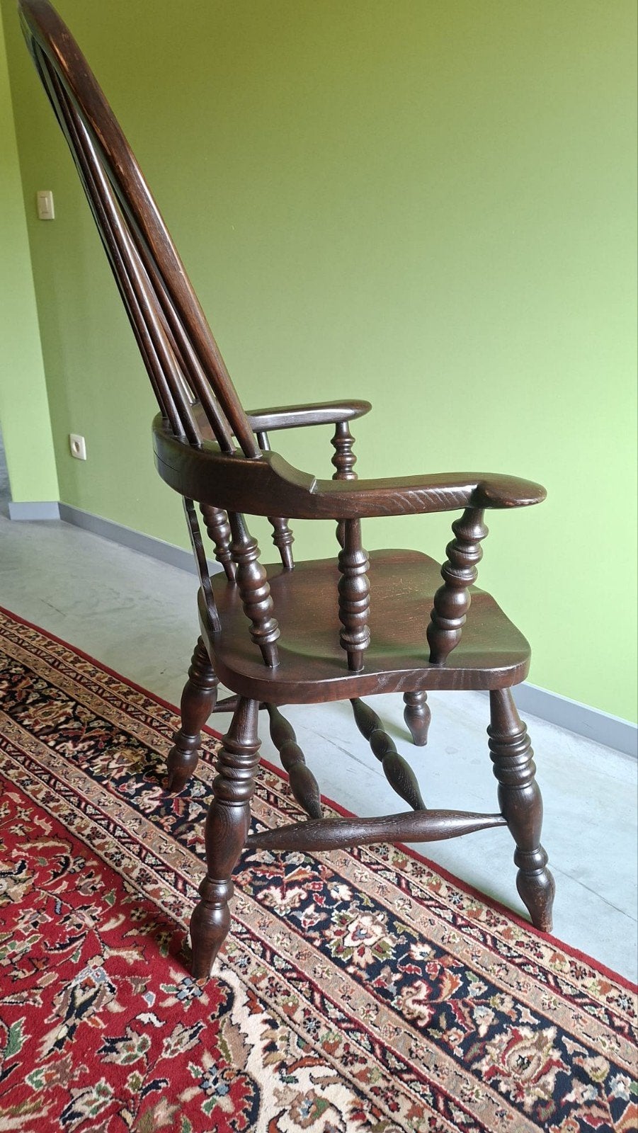Antieke Windsor stoel, Ophalen