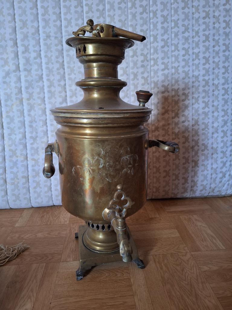 Samovar, Antiek en Kunst, Ophalen, Koper