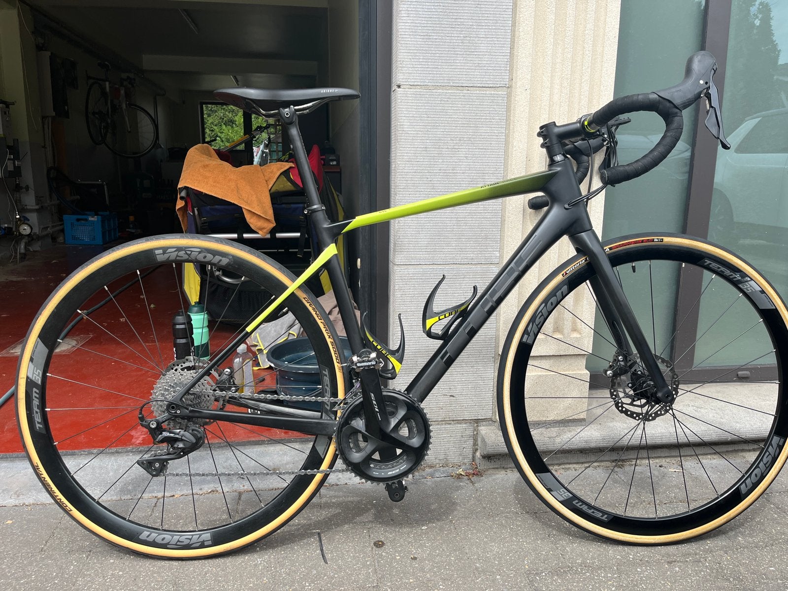 Cube Attain GTC Race, Fietsen en Brommers, Ophalen, 28 inch, Gebruikt, Carbon