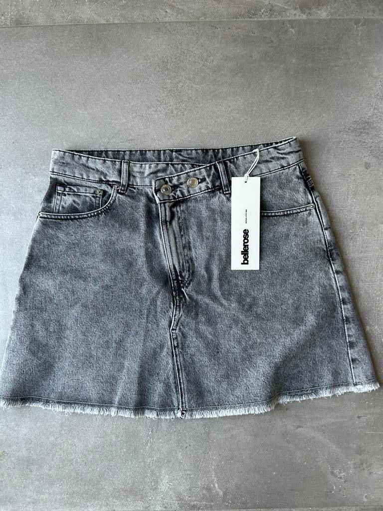 Bellerose - Grijs jeansrokje. Maat 38. Nieuw, Neuf, Taille 38/40 (M), Gris, Enlèvement ou Envoi