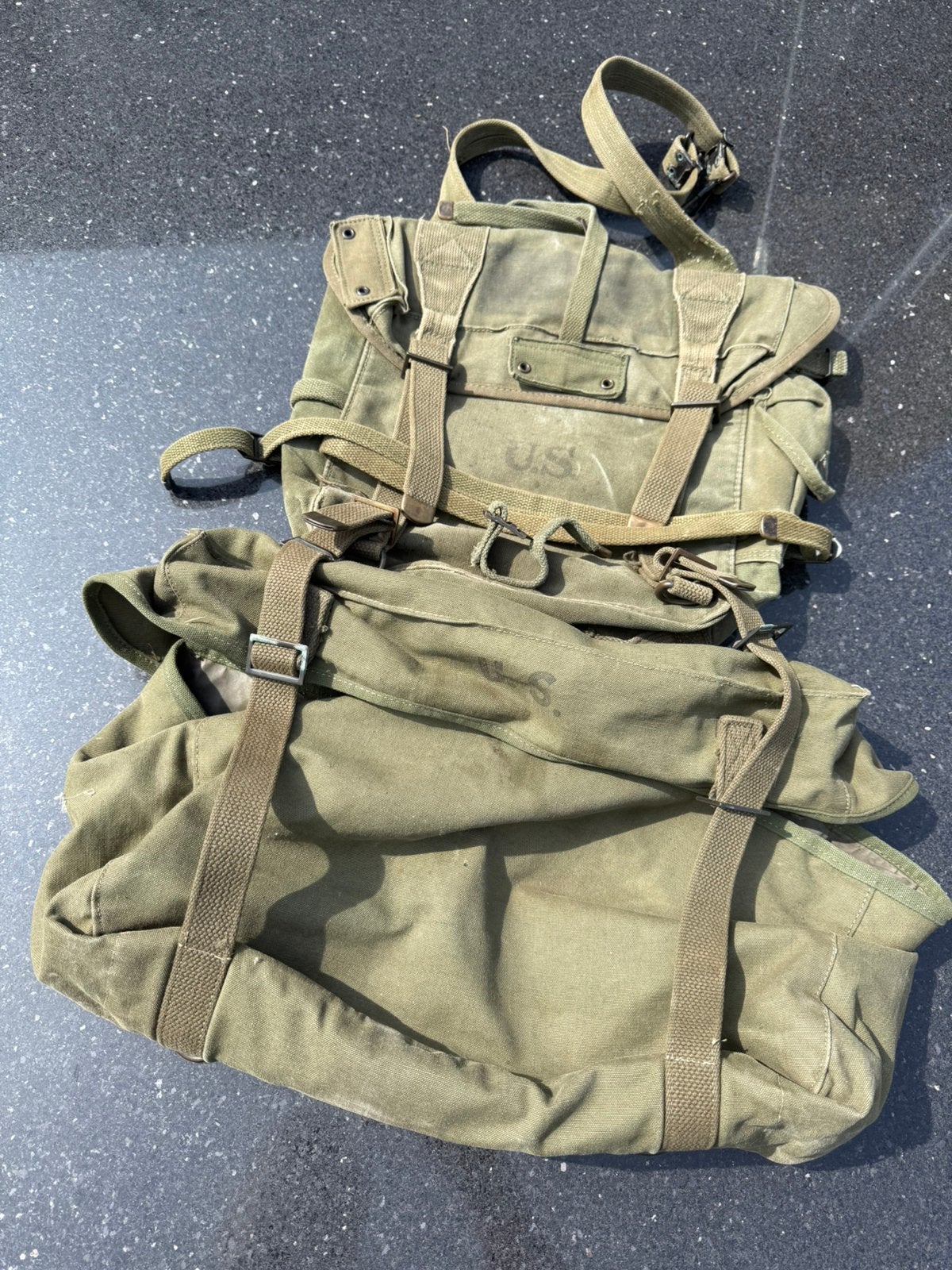 US Backpack, Collections, Objets militaires | Seconde Guerre mondiale, Enlèvement ou Envoi