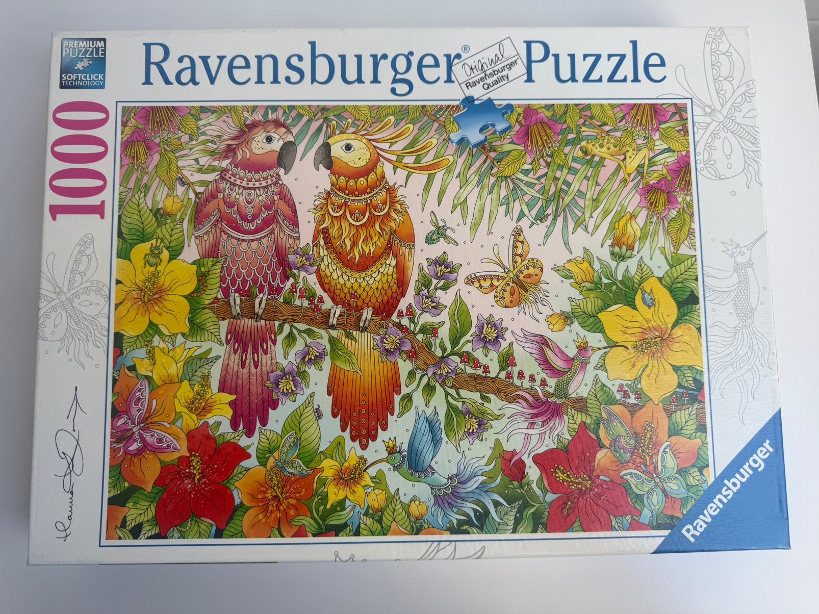 Puzzel ravensburger, Ophalen of Verzenden, 500 t/m 1500 stukjes, Zo goed als nieuw, Legpuzzel