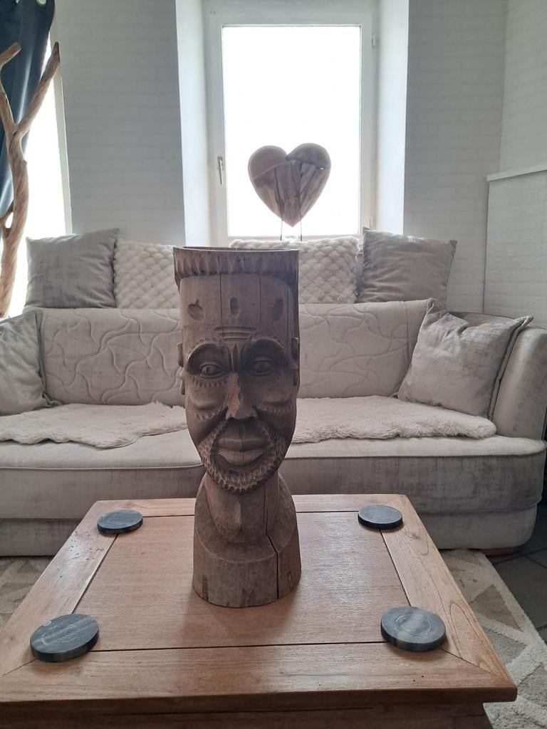 Statue, Enlèvement, Utilisé, Bois